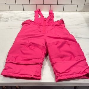 Pink Snow Pants Baby 12M